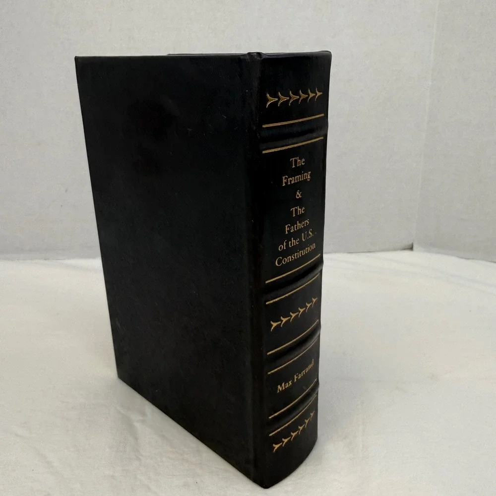 The Framing & Fathers of the US Constitution Max Farrand Leather Palladium Press